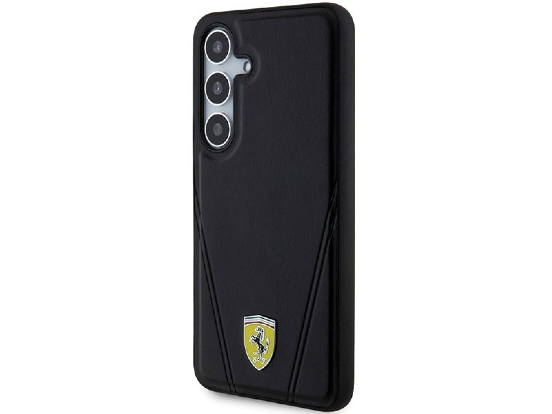 Funda MagSafe Ferrari Hot Stamp V Lines para Samsung Galaxy S24+ - negra
