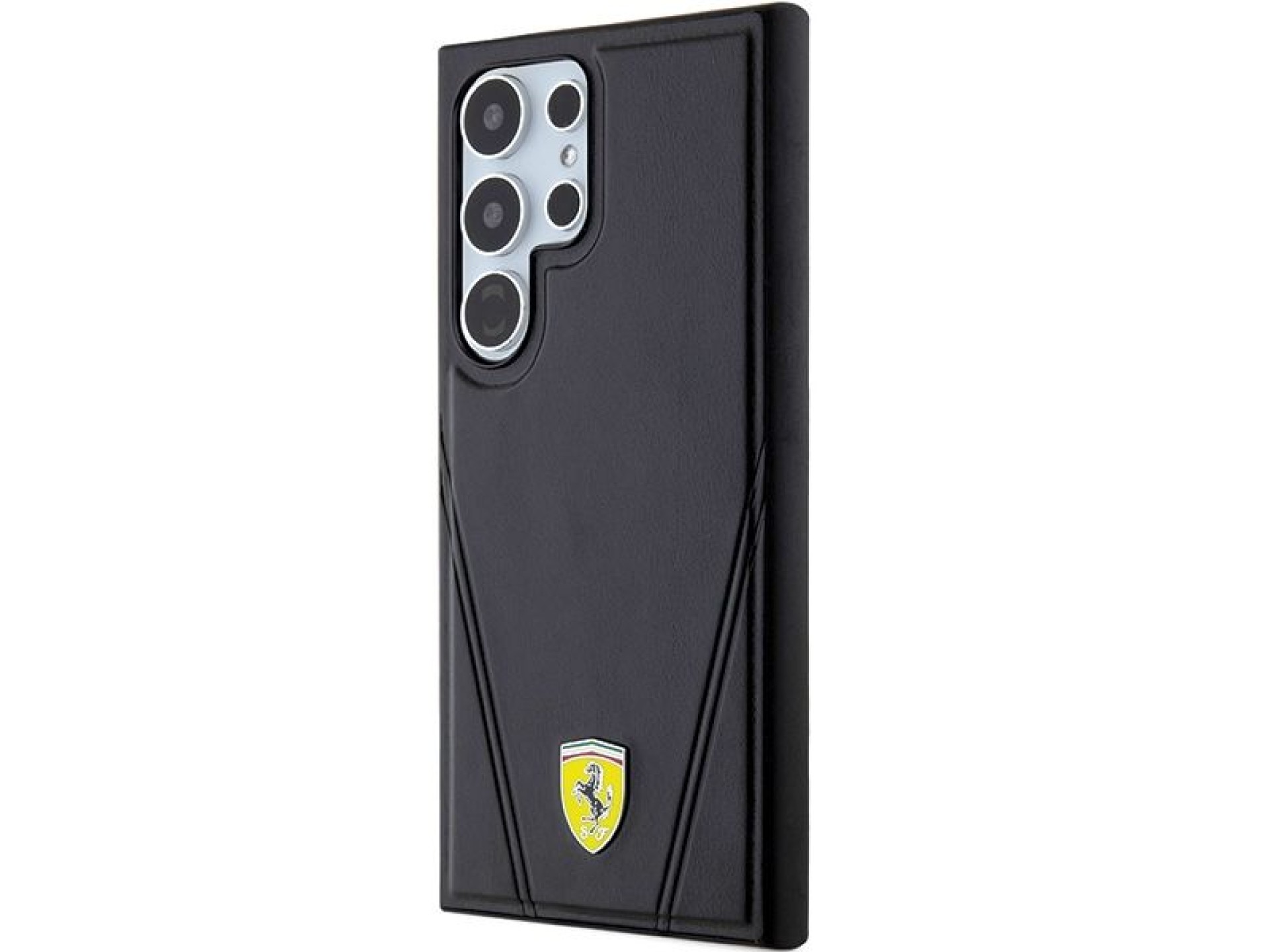 Funda MagSafe Ferrari Hot Stamp V Lines para Samsung Galaxy S24 Ultra - negra