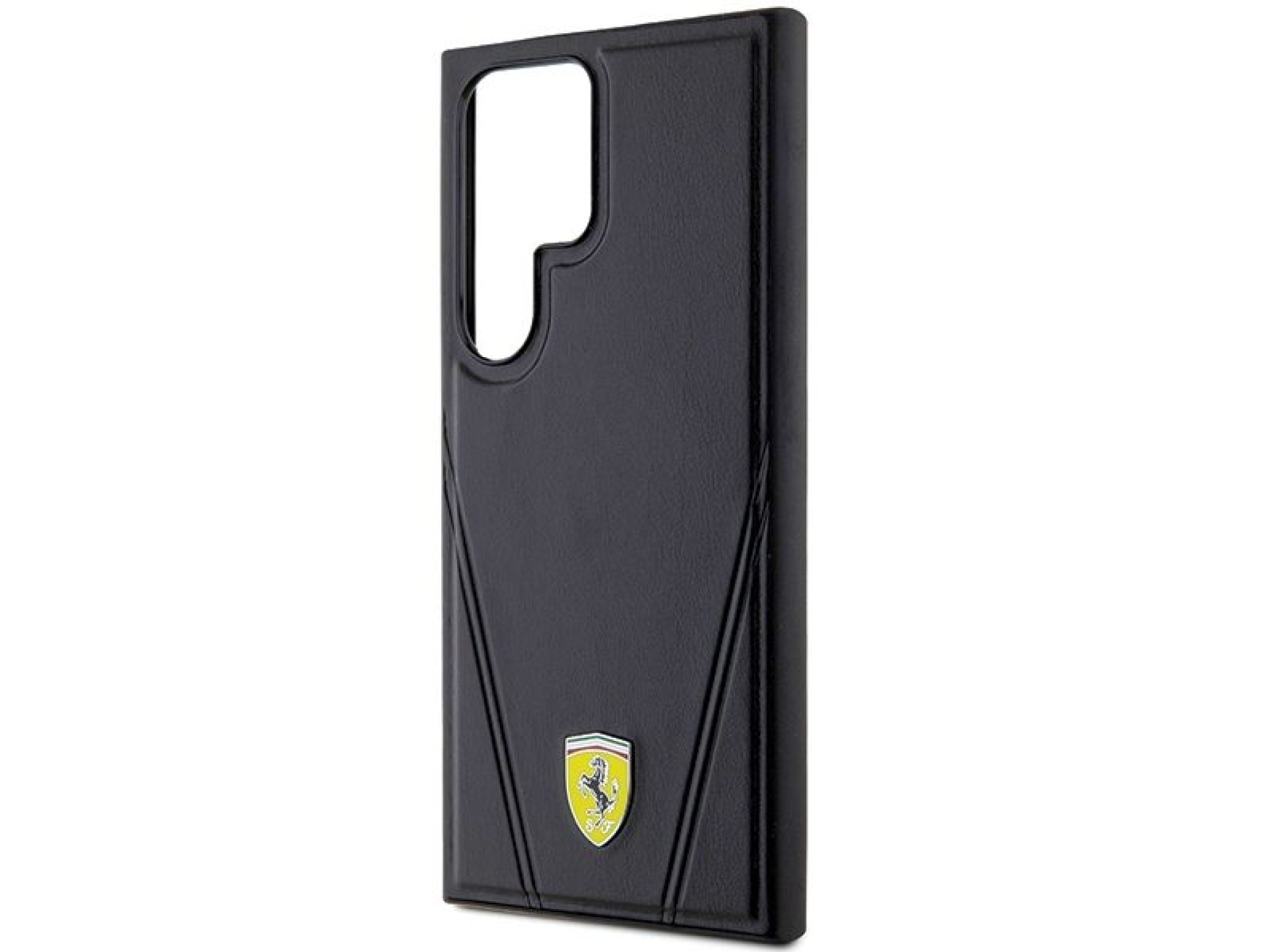 Funda MagSafe Ferrari Hot Stamp V Lines para Samsung Galaxy S24 Ultra - negra
