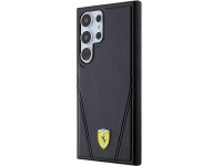 Funda MagSafe Ferrari Hot Stamp V Lines para Samsung Galaxy S24 Ultra - negra Funda MagSafe Ferrari Hot Stamp V Lines para Samsung Galaxy S24 Ultra - negra