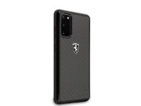 Estuche r�gido Ferrari FEHCAHCS62BK S20 G980 negro/negro Carbon Heritage