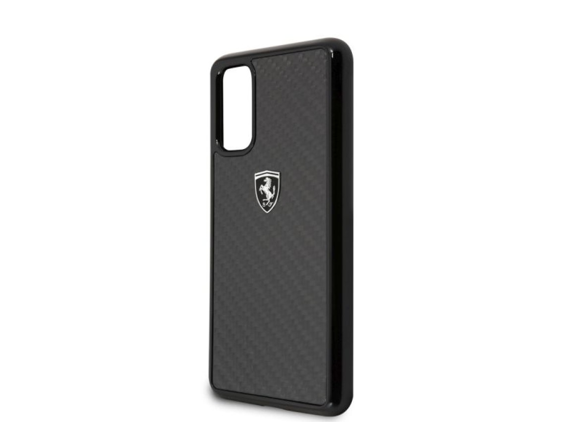 Estuche r�gido Ferrari FEHCAHCS62BK S20 G980 negro/negro Carbon Heritage
