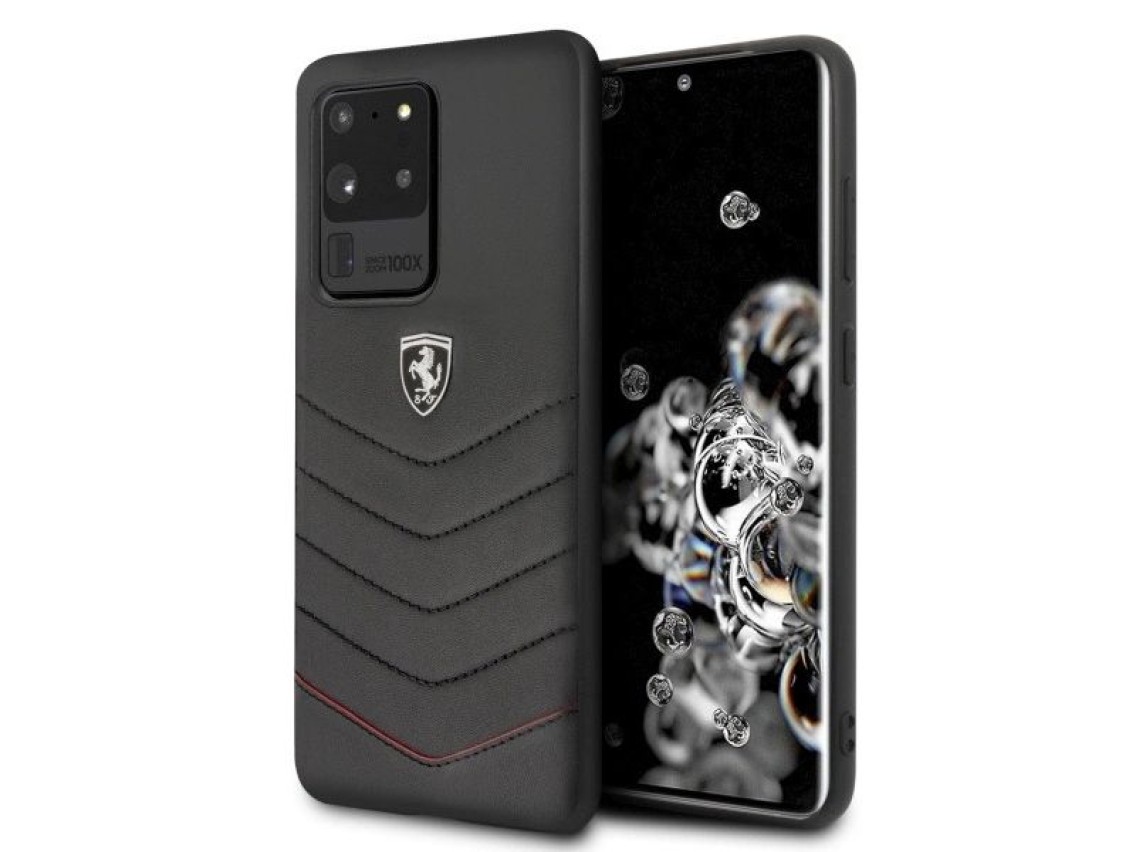 Ferrari Hardcase FEHQUHCS69BK S20 Ultra G988 black/black Heritage