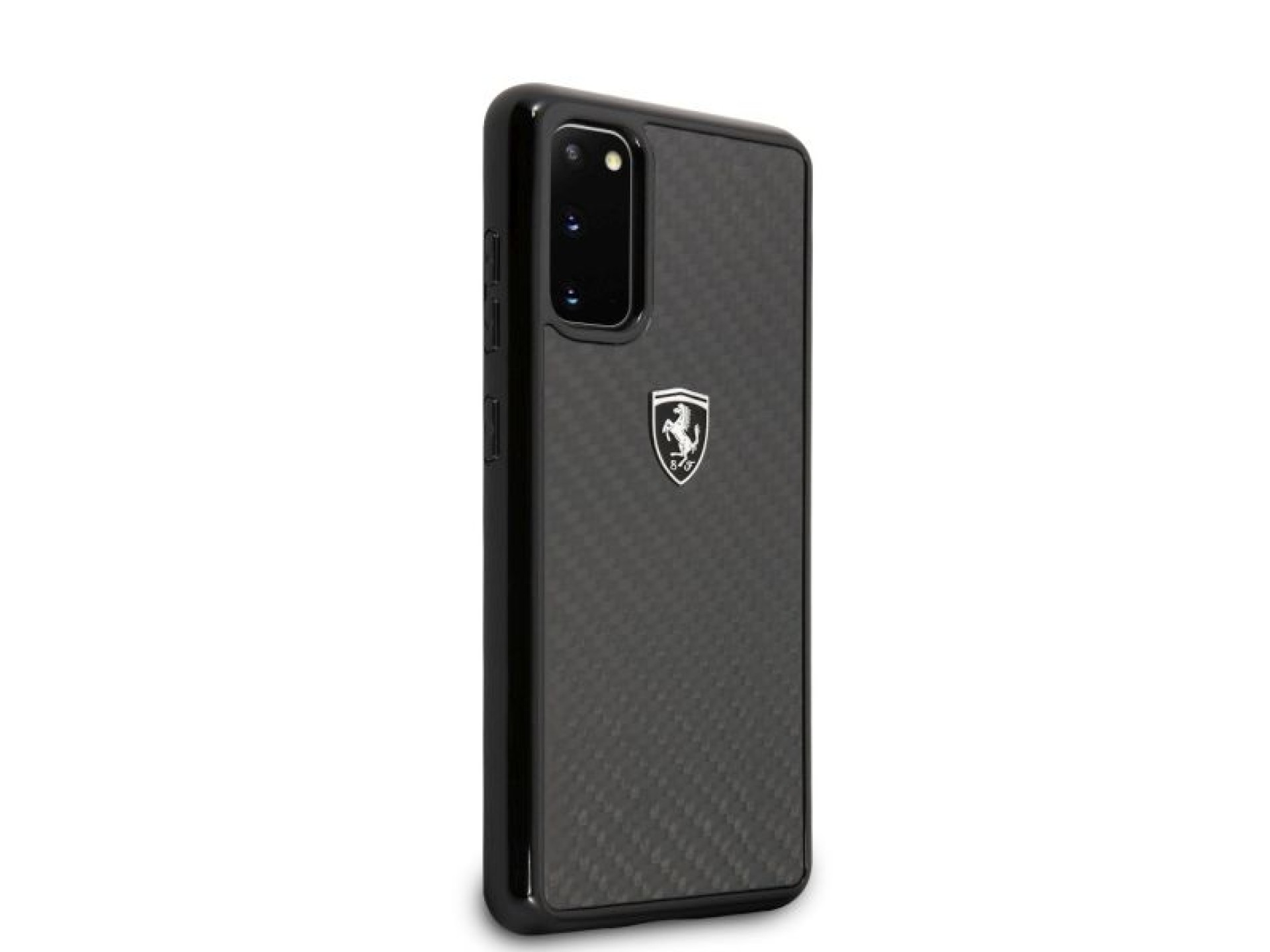 Estuche rígido Ferrari FEHCAHCS62BK S20 G980 negro/negro Carbon Heritage