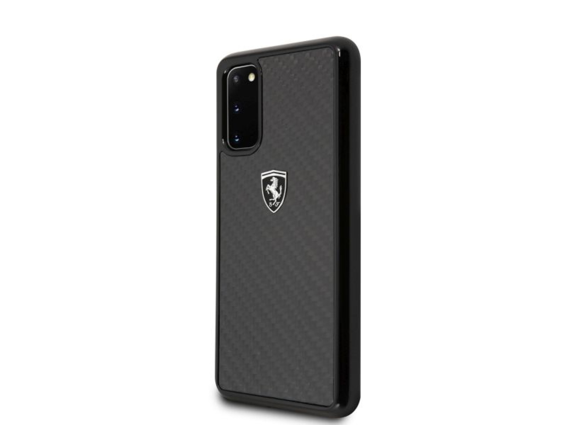 Estuche rígido Ferrari FEHCAHCS62BK S20 G980 negro/negro Carbon Heritage