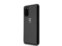Estuche r�gido Ferrari FEHCAHCS62BK S20 G980 negro/negro Carbon Heritage