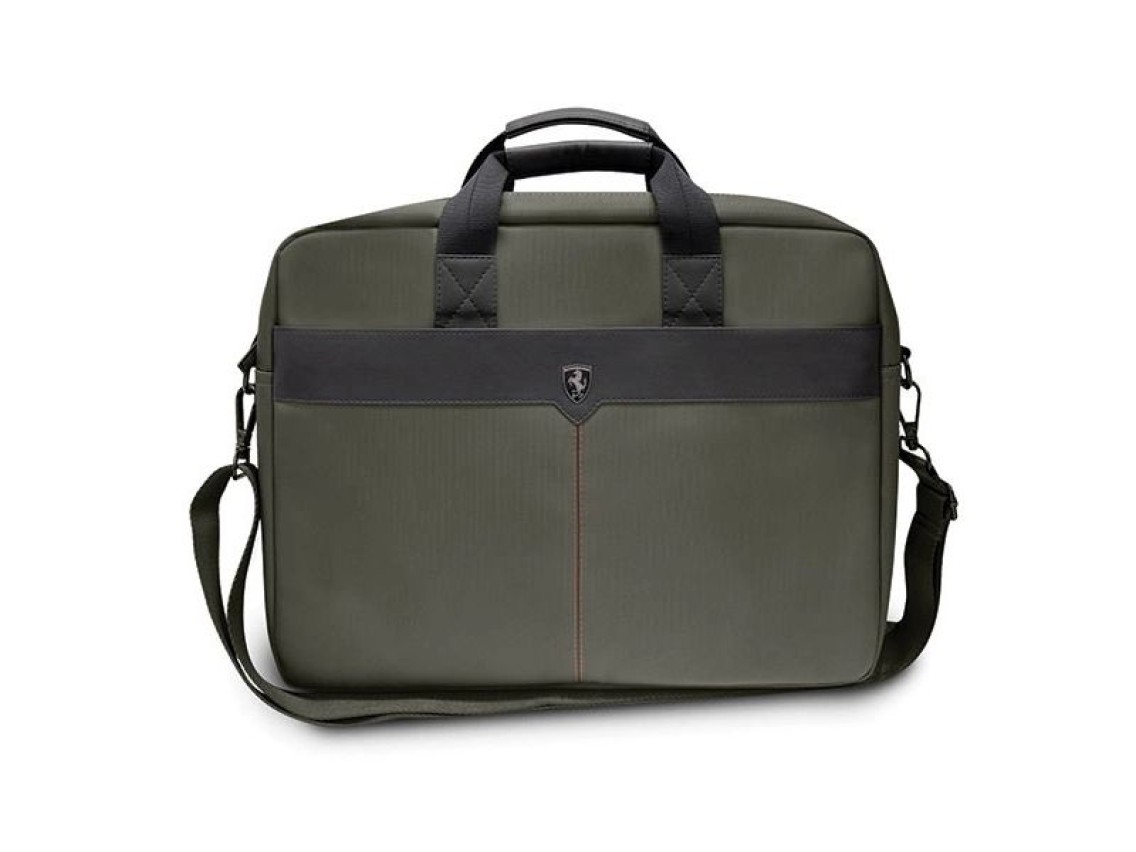 Ferrari Off Track Scuderia bag for a 16" laptop - green