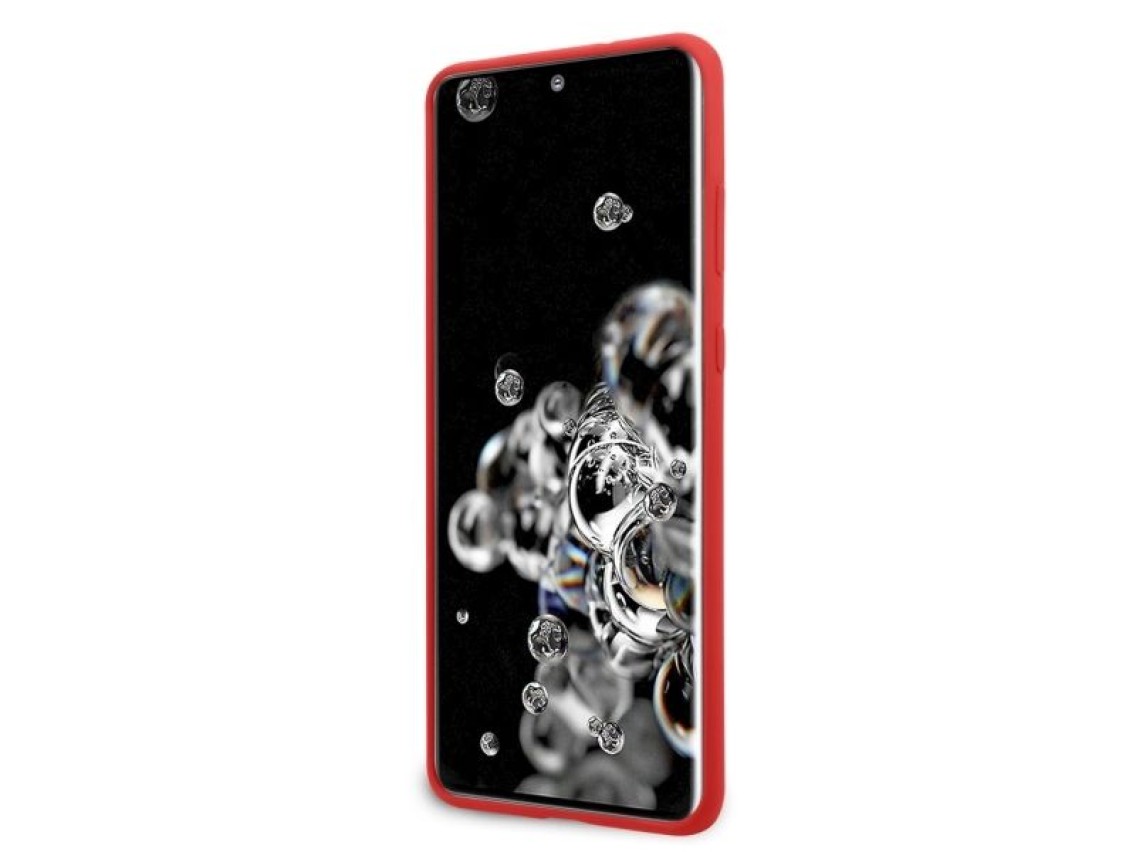 Ferrari Hardcase FESSIHCS69RE S20 Ultra G988 red/red Silicone