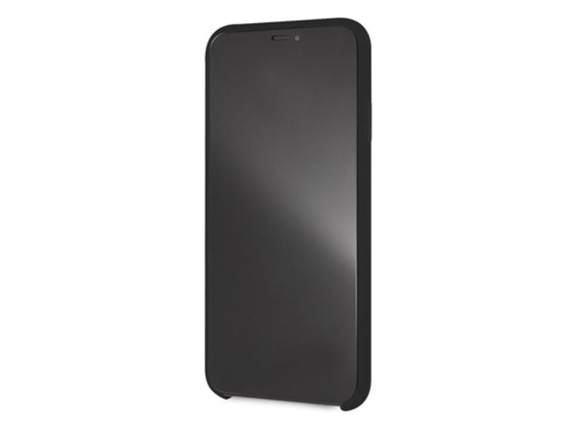 Ferrari Hardcase FEOSIHCI65BK iPhone Xs Max black/black Silicone Off track