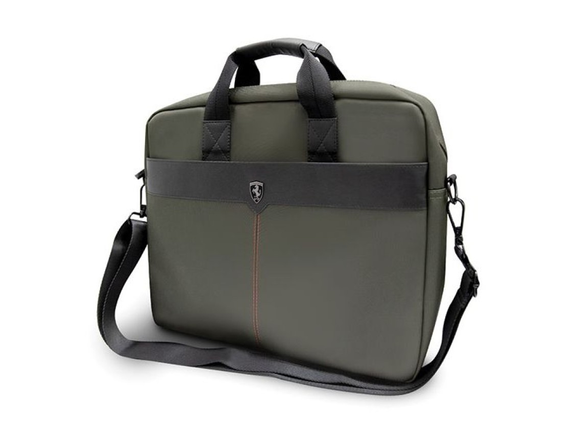 Ferrari Off Track Scuderia bag for a 16" laptop - green
