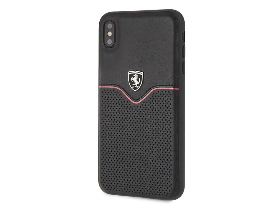 Ferrari Hardcase FEOVEHCI65BK iPhone Xs Max black/black Off Track Victory