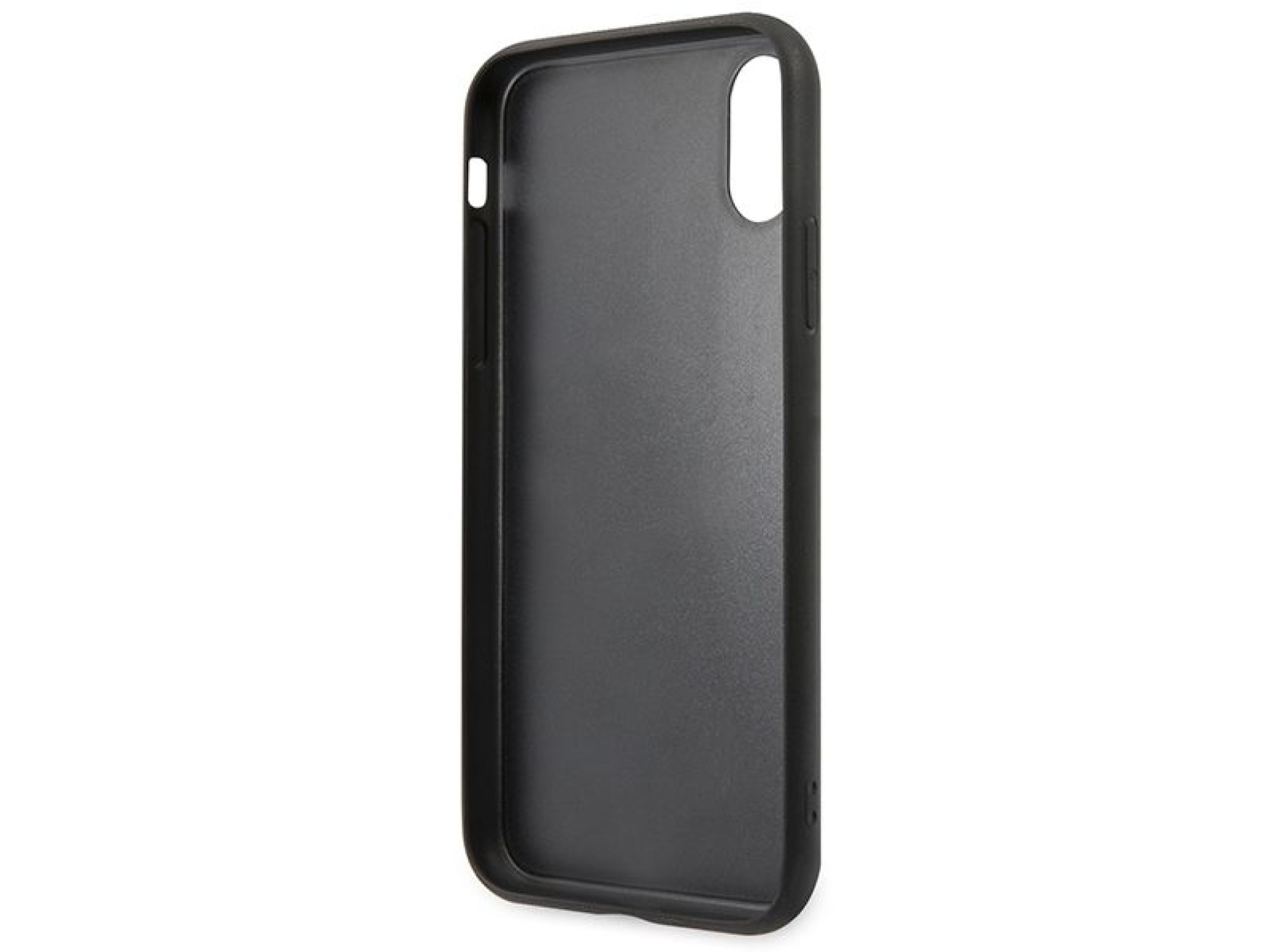 Funda Karl Lagerfeld Saffiano Karl&Choupette Head para iPhone XS Max - negra
