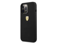 Funda rígida Ferrari FESSIHMP13LBK para iPhone 13 Pro / 13 de 6,1" en color negro/negro y con conect Funda rígida Ferrari FESSIHMP13LBK para iPhone 13 Pro / 13 de 6,1" en color negro/negro y con conect