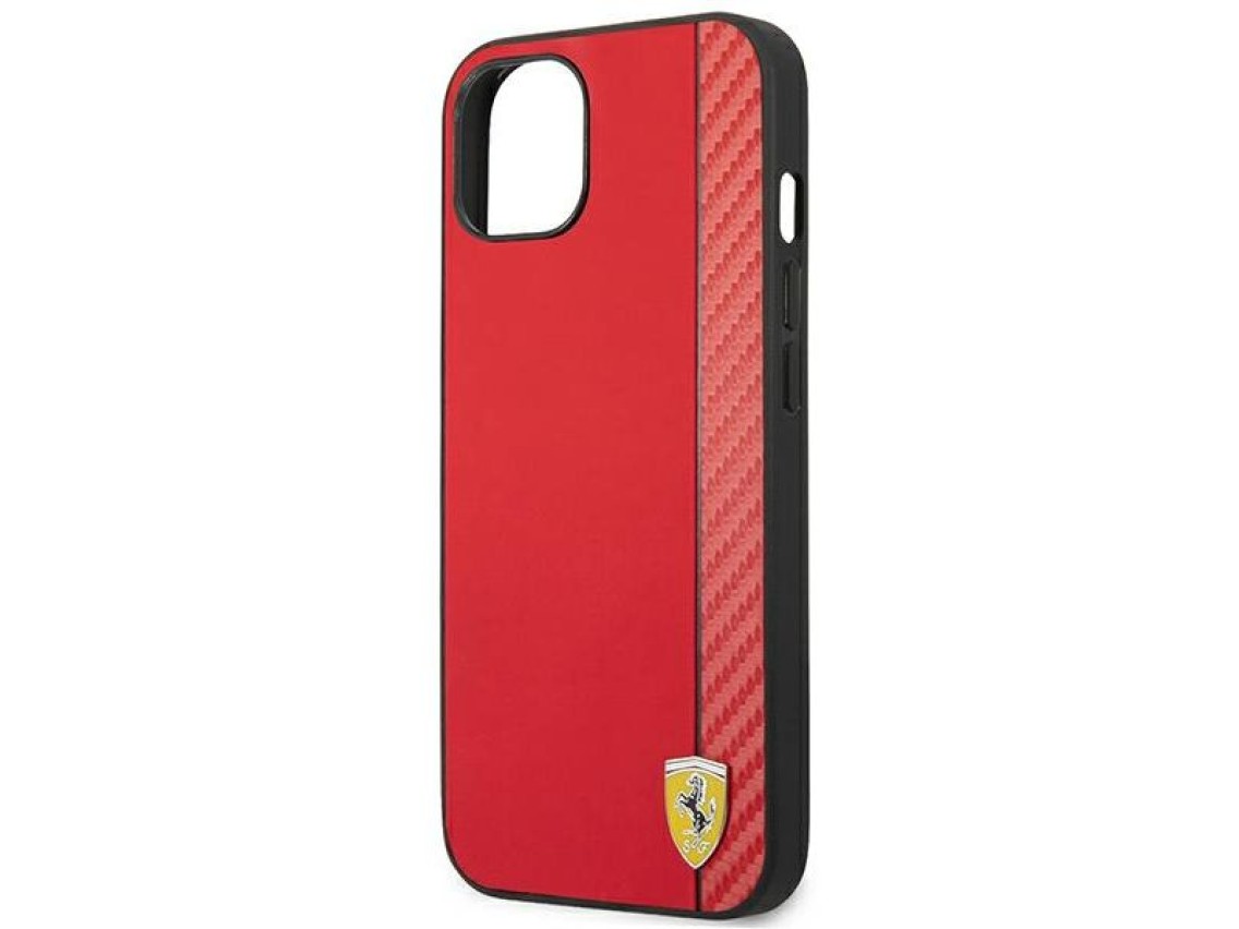 Ferrari FEHCP14MAXRE iPhone 14 Plus 6.7" red/red hardcase Carbon