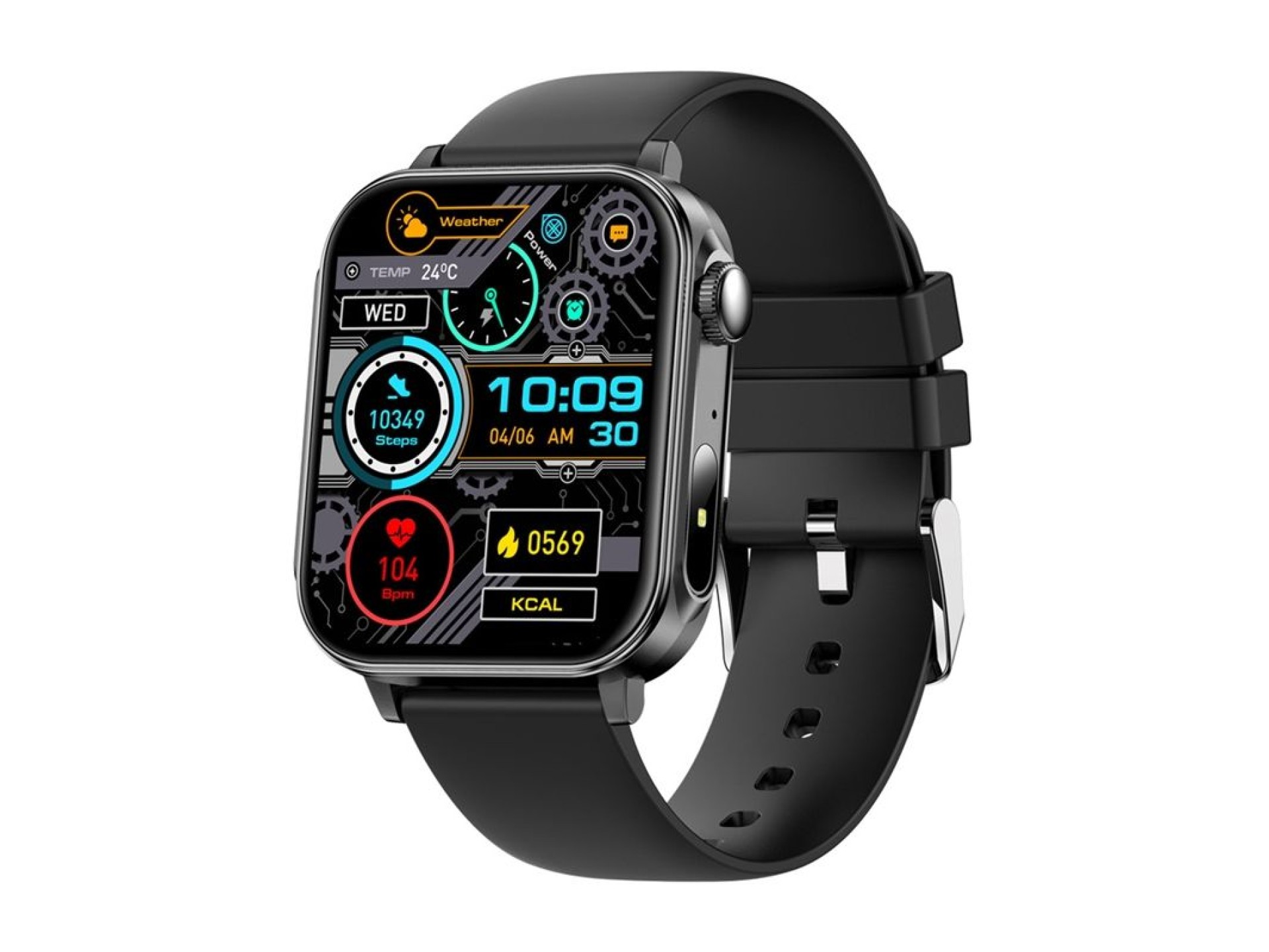 Reloj inteligente Colmi P80 (negro)