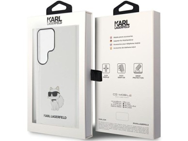 Karl Lagerfeld IML Choupette case for Samsung Galaxy S24 Ultra - transparent Karl Lagerfeld IML Choupette case for Samsung Galaxy S24 Ultra - transparent