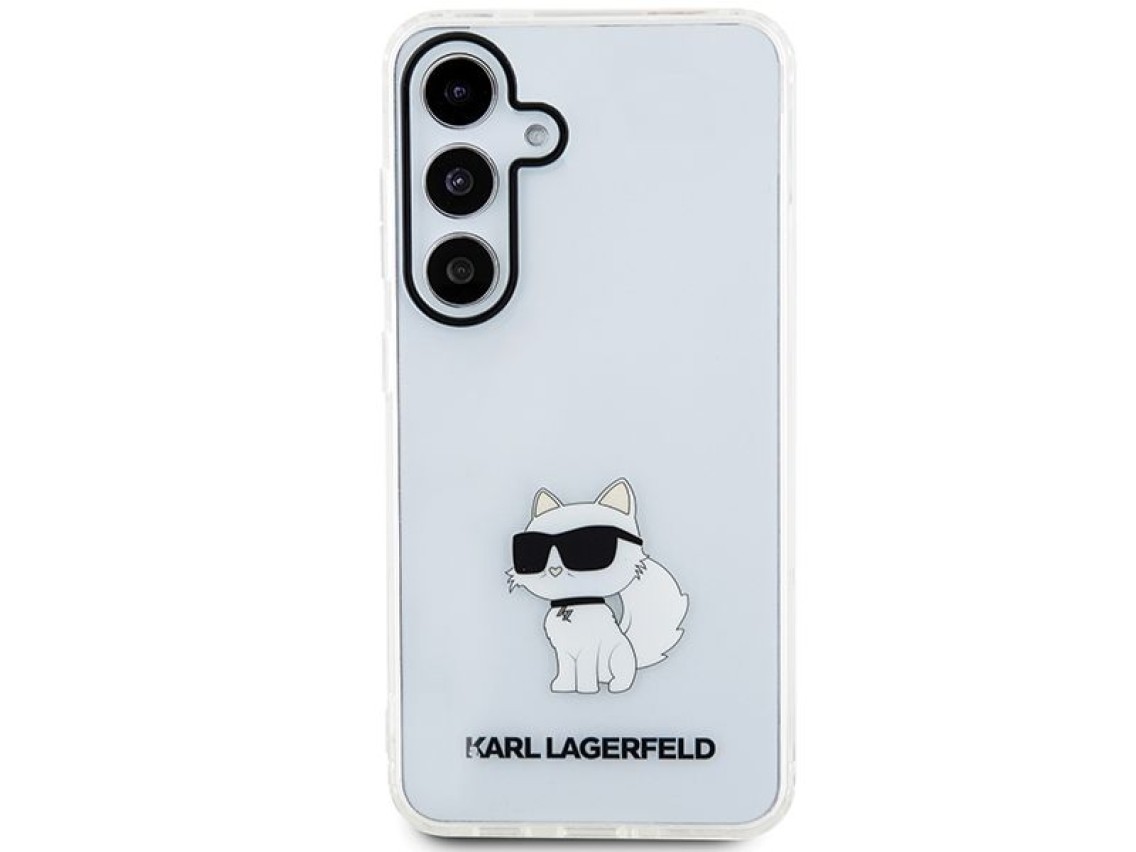 Karl Lagerfeld KLHCS24MHNCHTCT S24+ S926 transparent hardcase IML Choupette