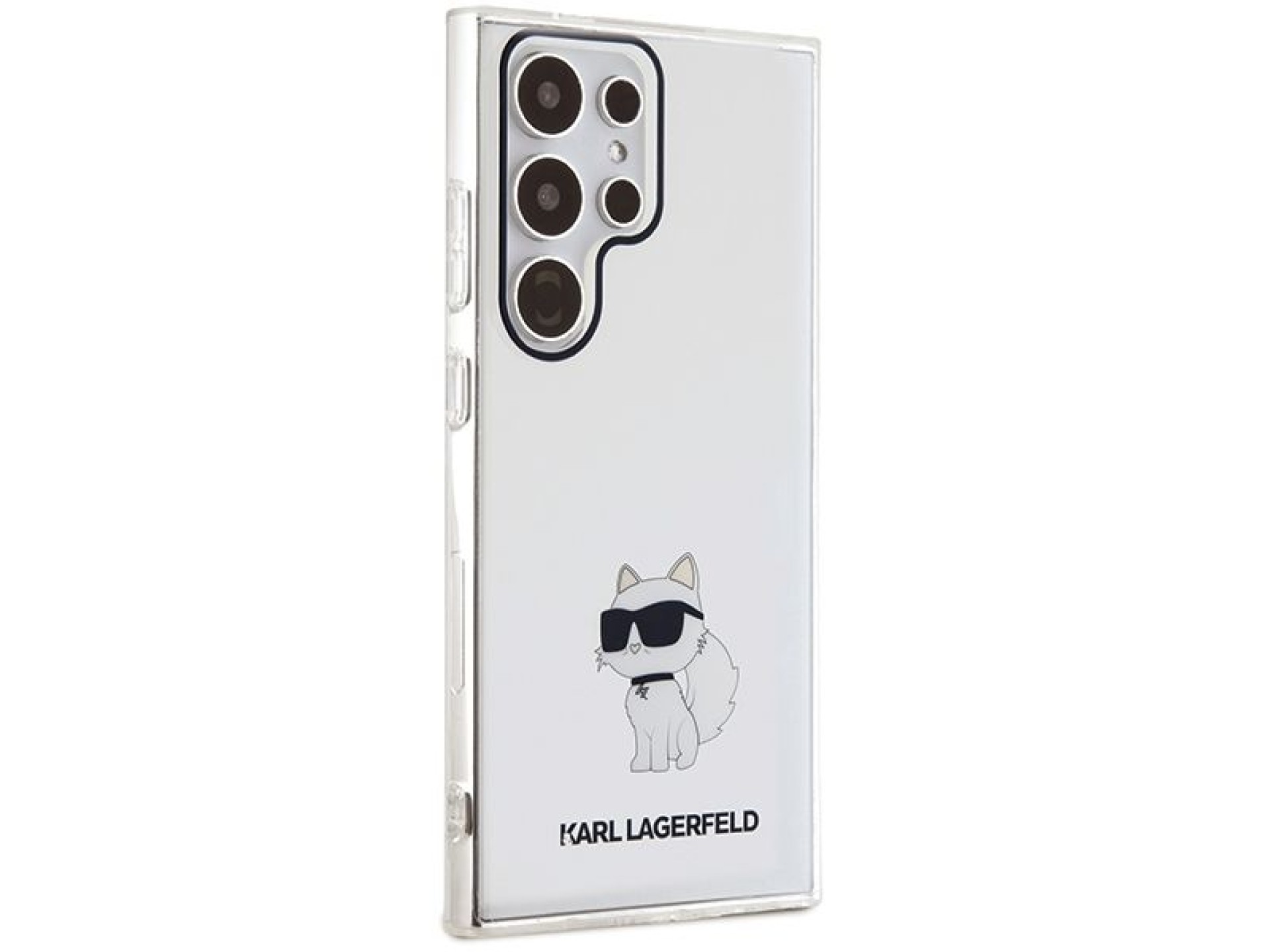 Capa Karl Lagerfeld IML Choupette para Samsung Galaxy S24 Ultra - transparente