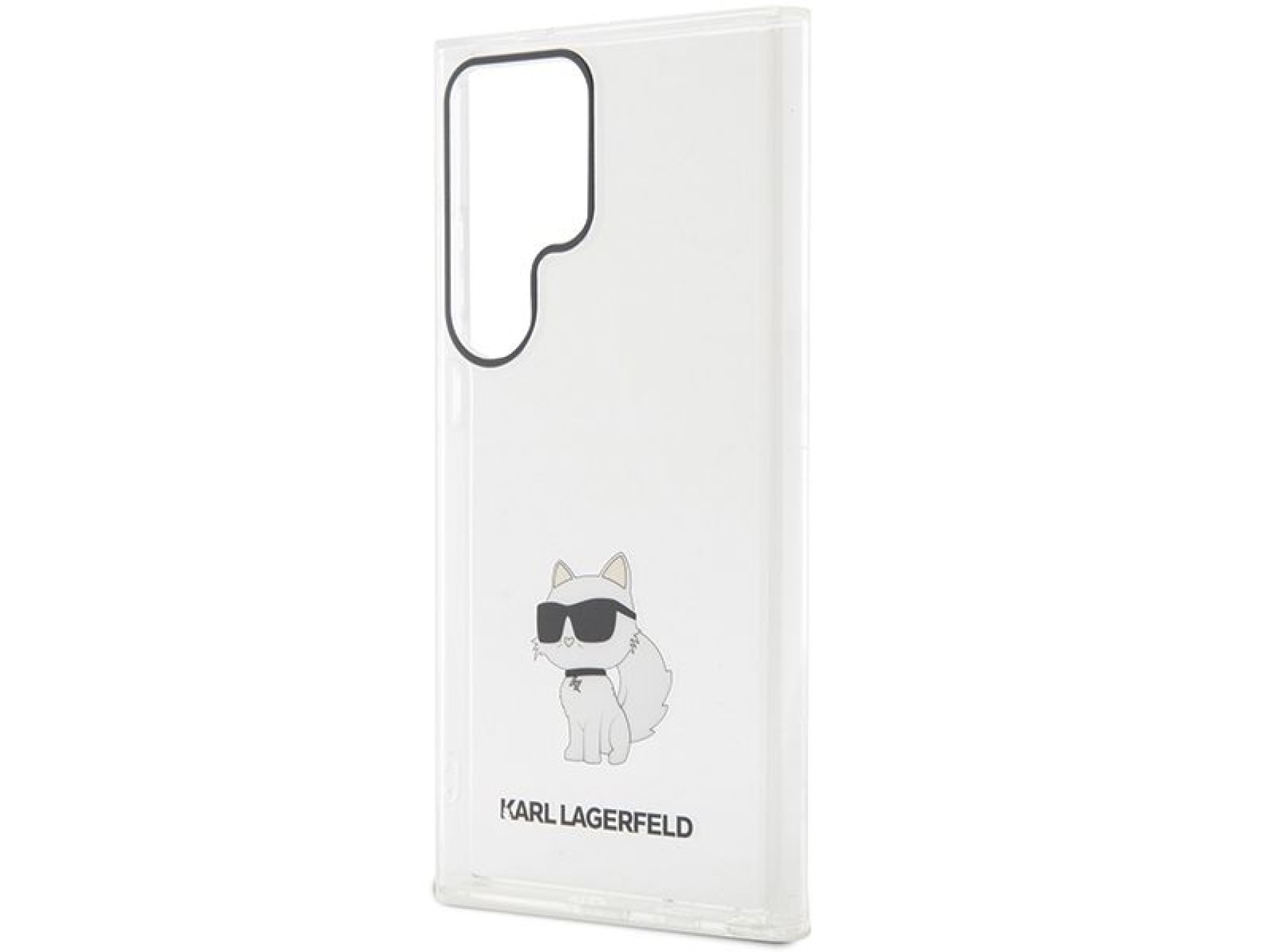 Capa Karl Lagerfeld IML Choupette para Samsung Galaxy S24 Ultra - transparente