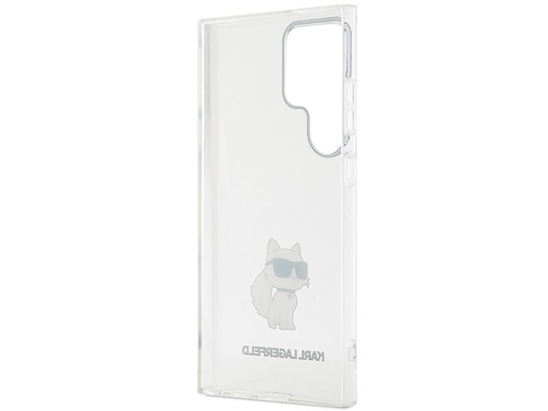 Capa Karl Lagerfeld IML Choupette para Samsung Galaxy S24 Ultra - transparente