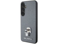 Karl Lagerfeld KLHCS24MPSAKCMPG S24+ S926 hardcase gray/gray Saffiano Karl & Choupette Metal Pin Karl Lagerfeld KLHCS24MPSAKCMPG S24+ S926 hardcase gray/gray Saffiano Karl & Choupette Metal Pin
