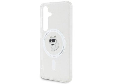Karl Lagerfeld IML Choupette MagSafe case for Samsung Galaxy S24 - transparent Karl Lagerfeld IML Choupette MagSafe case for Samsung Galaxy S24 - transparent