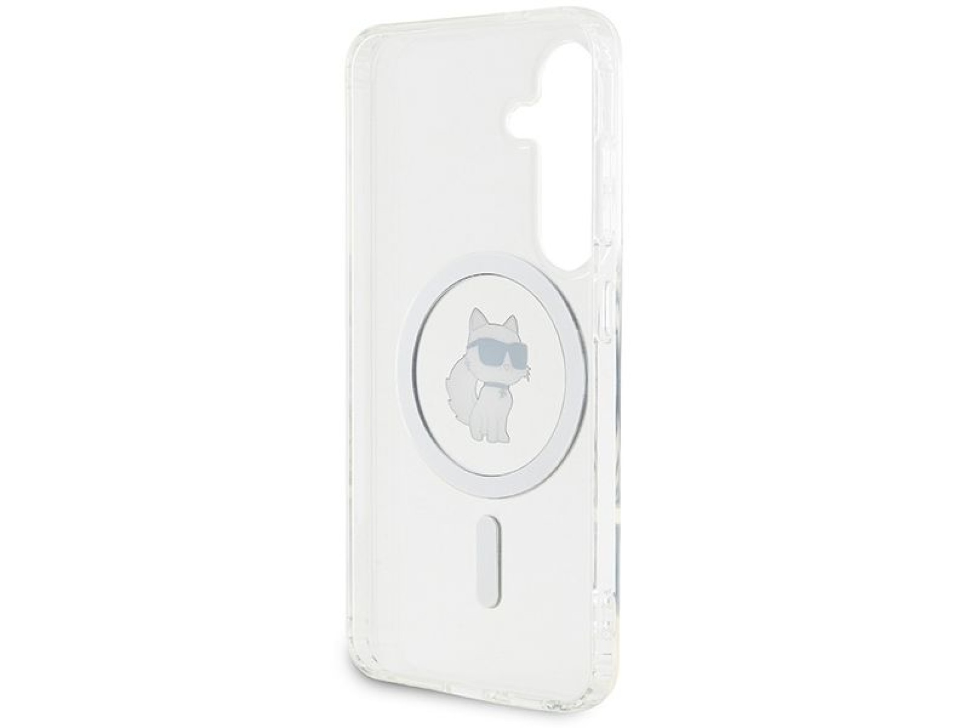 Capa Karl Lagerfeld IML Choupette MagSafe para Samsung Galaxy S24 - transparente