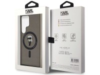Karl Lagerfeld IML Ikonik MagSafe Case for Samsung Galaxy S24 Ultra - Black Karl Lagerfeld IML Ikonik MagSafe Case for Samsung Galaxy S24 Ultra - Black