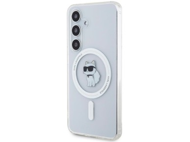 Karl Lagerfeld IML Choupette MagSafe case for Samsung Galaxy S24 - transparent Karl Lagerfeld IML Choupette MagSafe case for Samsung Galaxy S24 - transparent