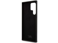 Capa de silicone Karl Lagerfeld Choupette para Samsung Galaxy S24 Ultra - preta