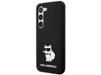 Karl Lagerfeld Silicone Choupette case for Samsung Galaxy S24+ - black Karl Lagerfeld Silicone Choupette case for Samsung Galaxy S24+ - black