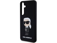 Capa de silicone Karl Lagerfeld Ikonik para Samsung Galaxy S24+ - preta Capa de silicone Karl Lagerfeld Ikonik para Samsung Galaxy S24+ - preta