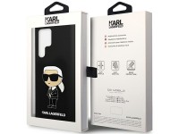 Karl Lagerfeld Silicone Ikonik case for Samsung Galaxy S24 Ultra - black