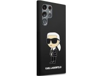 Karl Lagerfeld Silicone Ikonik case for Samsung Galaxy S24 Ultra - black