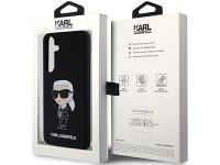 Capa de silicone Karl Lagerfeld Ikonik para Samsung Galaxy S24+ - preta Capa de silicone Karl Lagerfeld Ikonik para Samsung Galaxy S24+ - preta