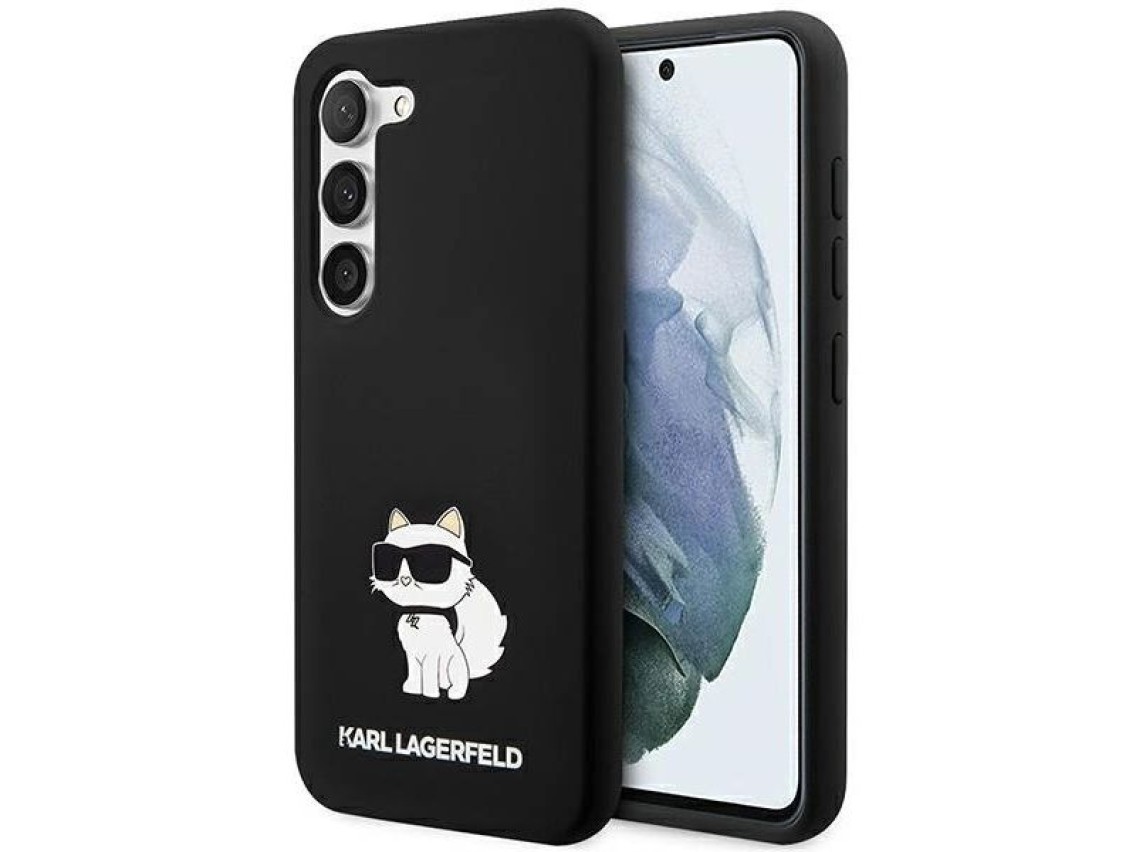 Karl Lagerfeld Silicone Choupette case for Samsung Galaxy S24 - black