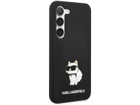 Karl Lagerfeld Silicone Choupette case for Samsung Galaxy S24 - black Karl Lagerfeld Silicone Choupette case for Samsung Galaxy S24 - black