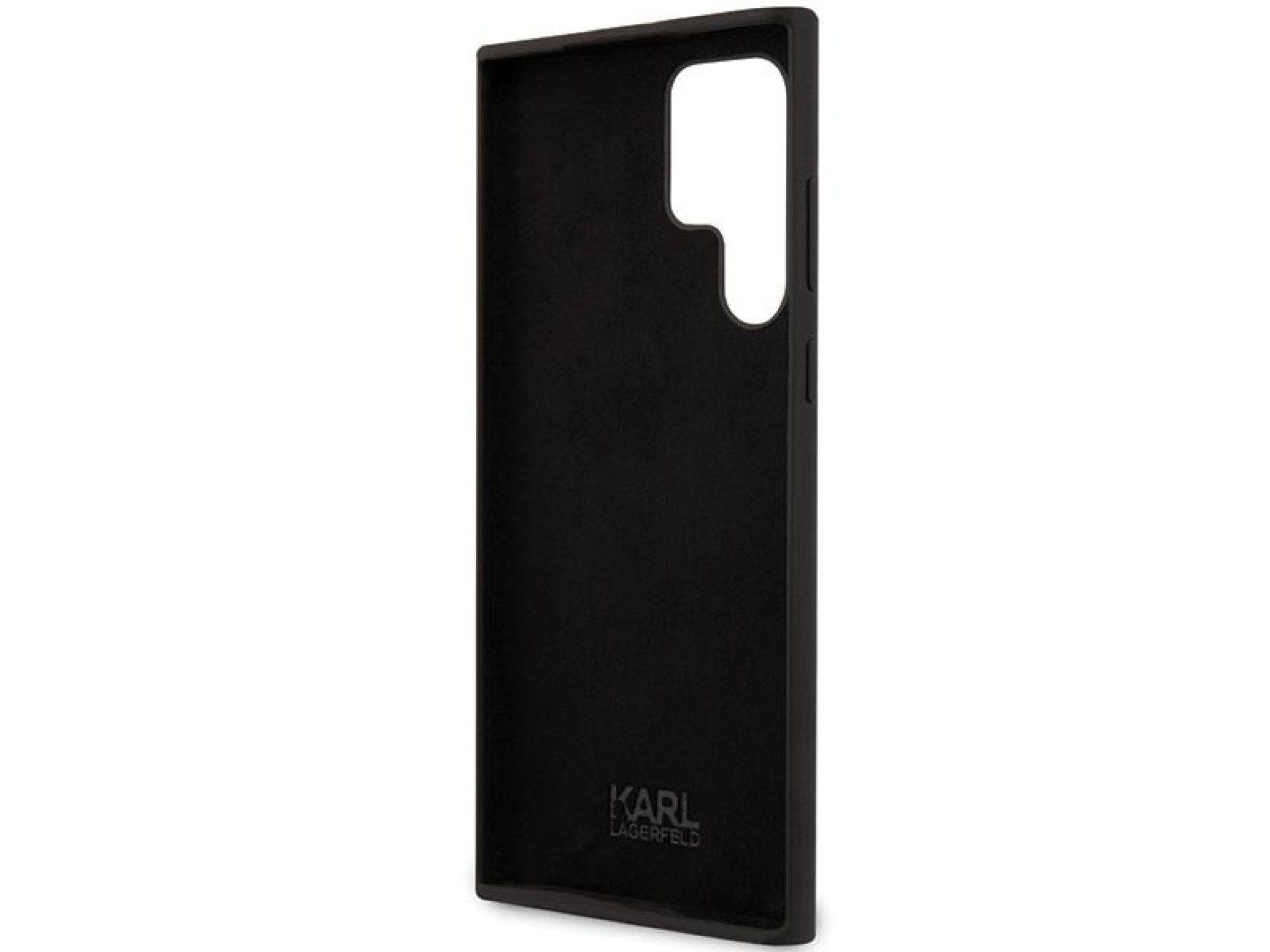 Karl Lagerfeld Silicone Ikonik case for Samsung Galaxy S24 Ultra - black