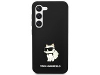 Karl Lagerfeld Silicone Choupette case for Samsung Galaxy S24 - black Karl Lagerfeld Silicone Choupette case for Samsung Galaxy S24 - black