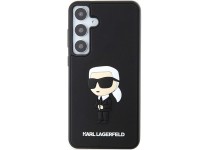 Karl Lagerfeld 3D Rubber Ikonik case for Samsung Galaxy S24 - black Karl Lagerfeld 3D Rubber Ikonik case for Samsung Galaxy S24 - black