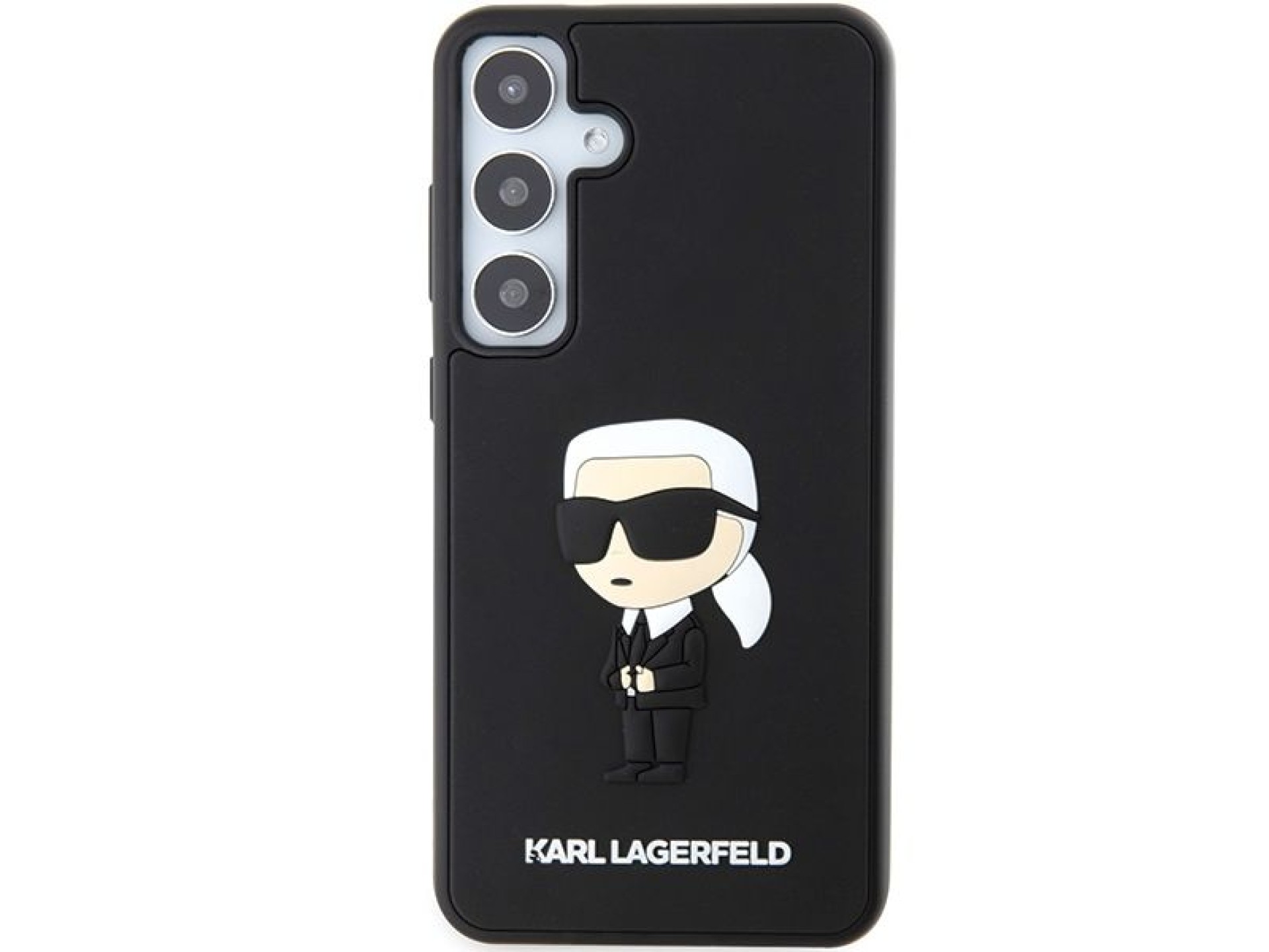 Karl Lagerfeld 3D Rubber Ikonik case for Samsung Galaxy S24 - black