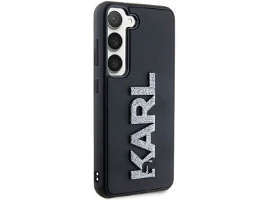 Funda de goma 3D con logo brillante de Karl Lagerfeld para Samsung Galaxy S23+ - negra Funda de goma 3D con logo brillante de Karl Lagerfeld para Samsung Galaxy S23+ - negra