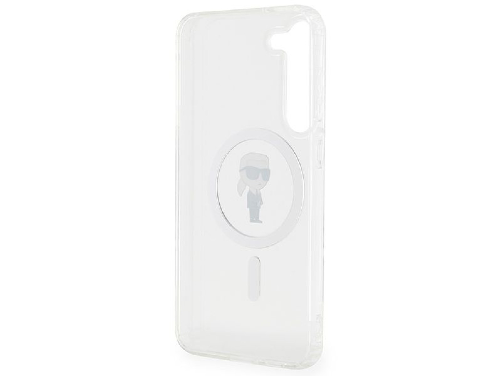 Capa Karl Lagerfeld IML Ikonik MagSafe para Samsung Galaxy S23+ - transparente