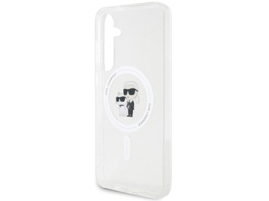 Karl Lagerfeld IML Karl&Choupette MagSafe case for Samsung Galaxy S24 - transparent Karl Lagerfeld IML Karl&Choupette MagSafe case for Samsung Galaxy S24 - transparent