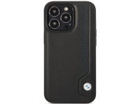 Case BMW BMHCP14X22RBDK iPhone 14 Pro Max 6.7" black/black hardcase Leather Blue Dots Case BMW BMHCP14X22RBDK iPhone 14 Pro Max 6.7" black/black hardcase Leather Blue Dots