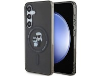 Capa Karl Lagerfeld IML Karl&Choupette MagSafe para Samsung Galaxy S24 - preta Capa Karl Lagerfeld IML Karl&Choupette MagSafe para Samsung Galaxy S24 - preta