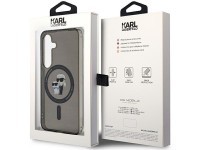 Capa Karl Lagerfeld IML Karl&Choupette MagSafe para Samsung Galaxy S24 - preta Capa Karl Lagerfeld IML Karl&Choupette MagSafe para Samsung Galaxy S24 - preta