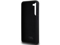 Funda de silicona Karl Lagerfeld Choupette con pin metálico para Samsung Galaxy S23+ - negra Funda de silicona Karl Lagerfeld Choupette con pin metálico para Samsung Galaxy S23+ - negra