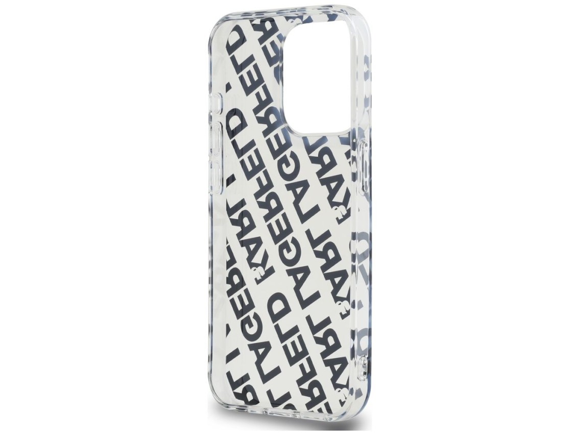 Karl Lagerfeld IML Fullover Logo case for iPhone 15 Pro - gold