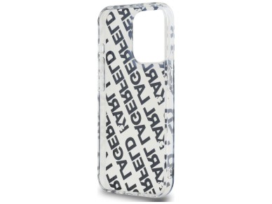 Karl Lagerfeld IML Fullover Logo case for iPhone 15 Pro - gold Karl Lagerfeld IML Fullover Logo case for iPhone 15 Pro - gold